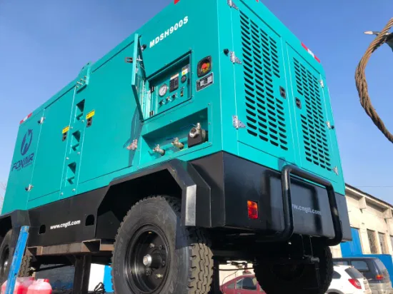 Gtl 900cfm 16bar 25m3 Driling Mining Portable Screw Mobile Diesel Air Compressor